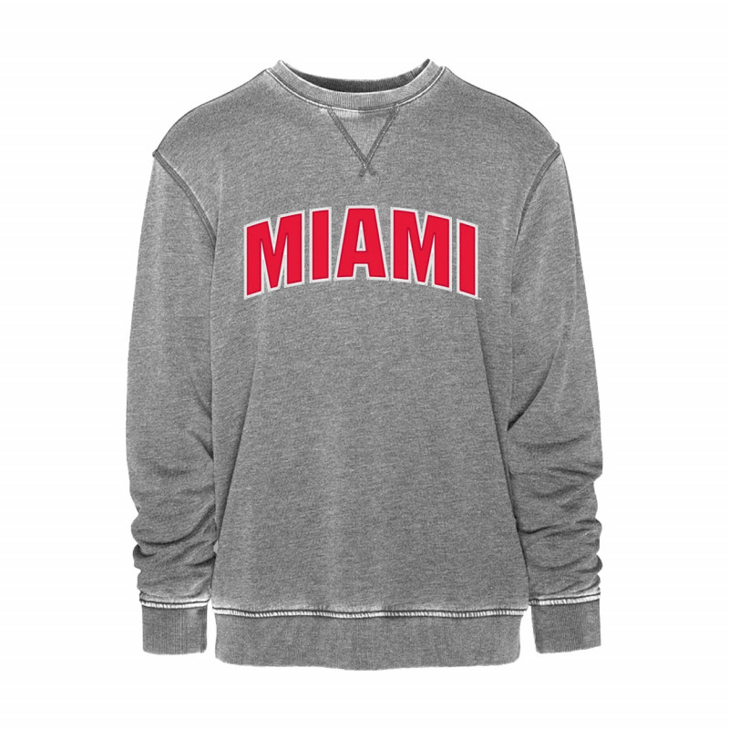 Camp David Miami Tackle Twill Crew, Gray