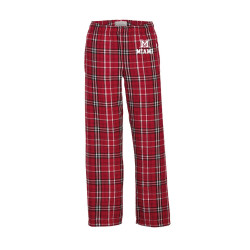 Boxercraft Miami Youth Red Plaid Flannel Pants