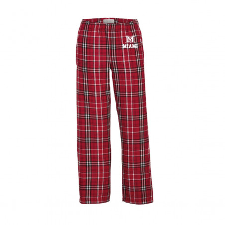 Boxercraft Miami Youth Red Plaid Flannel Pants