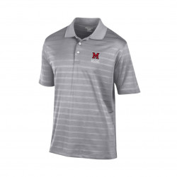 Champion Miami University Grey Textured Polo