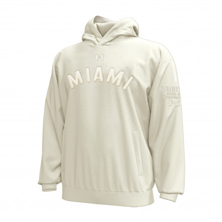 Miami RedHawks Under Armour Tonal Arched Double Knit Hood