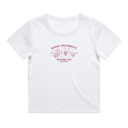 Miami RedHawks Women's Ribbed T-shirt