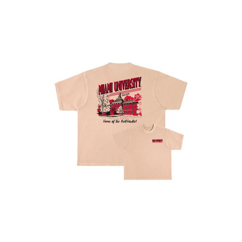 Miami RedHawks Uscape Vintage T-shirt