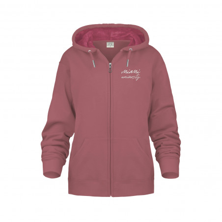 Miami RedHawks New Agenda Women's Luxe Fleece Full-Zip