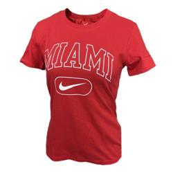 Miami RedHawks Nike Women's Miami Swoosh T-shirt
