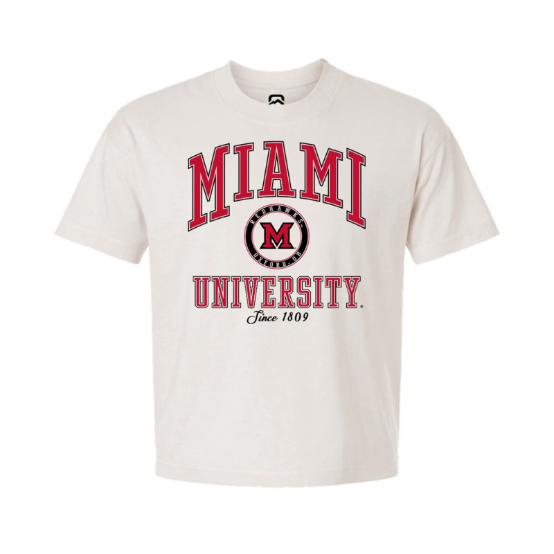 Miami RedHawks Miami over Circle M T-shirt