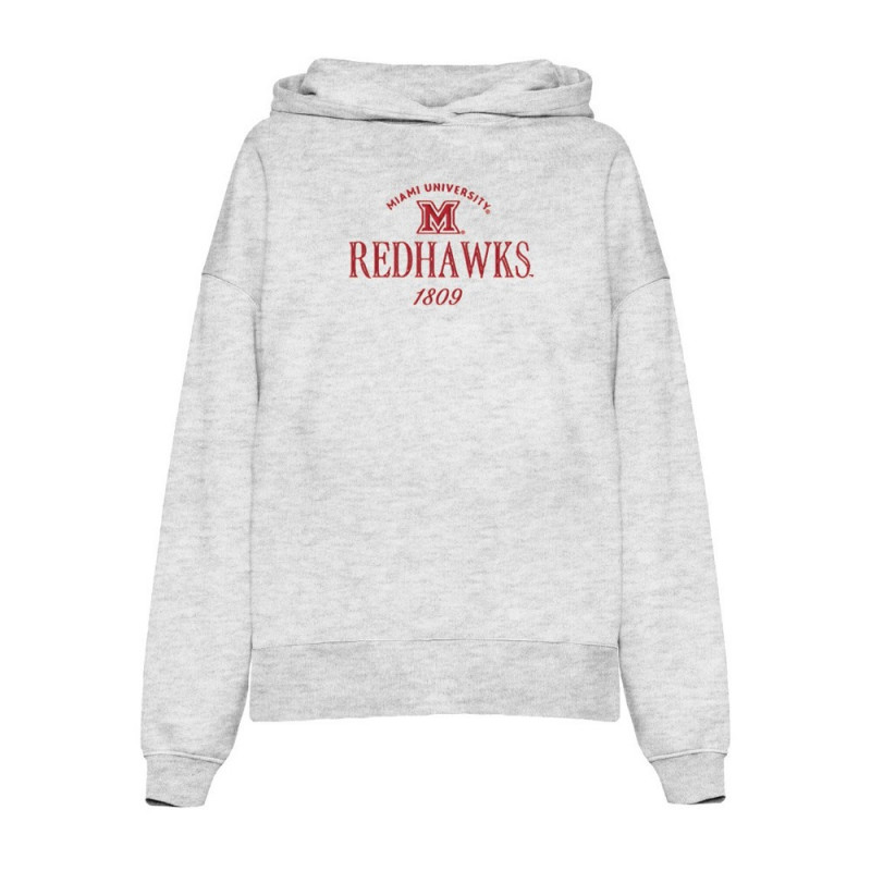 Miami RedHawks Women's Snuggly Fleece Hoodie