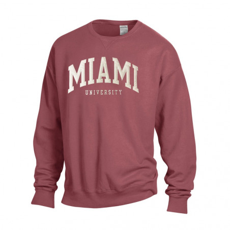 Miami RedHawks Twill Miami Stitched Crew