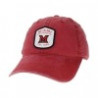 Legacy Miami Univ. Logo Patch Adjustable Hat, Red or Black