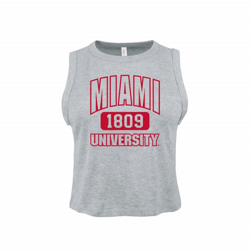 New Agenda Miami Womens Baby Rib Tank, Gray