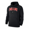 Miami RedHawks Nike Miami Swoosh Club Fleece Hood