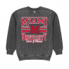 Miami RedHawks Burnout Fleece Crew
