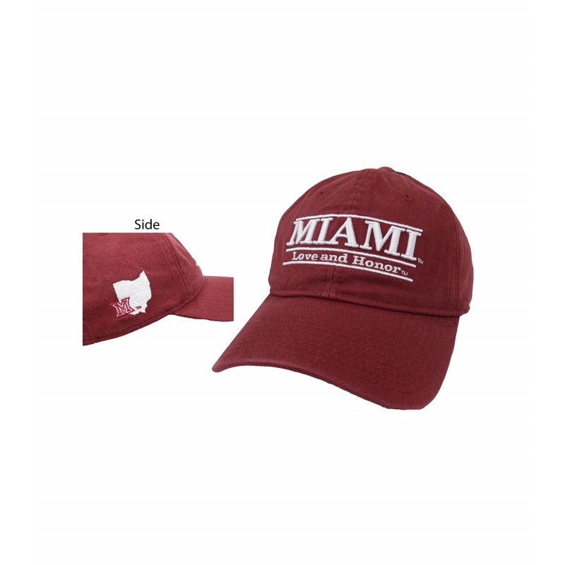 Cardinal Miami Love and Honor Adjustable Hat