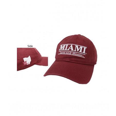 Cardinal Miami Love and Honor Adjustable Hat