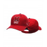 Miami Dad Red Adjustable Hat