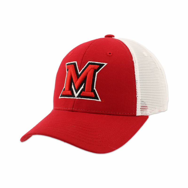 Miami RedHawks "M" Trucker Hat