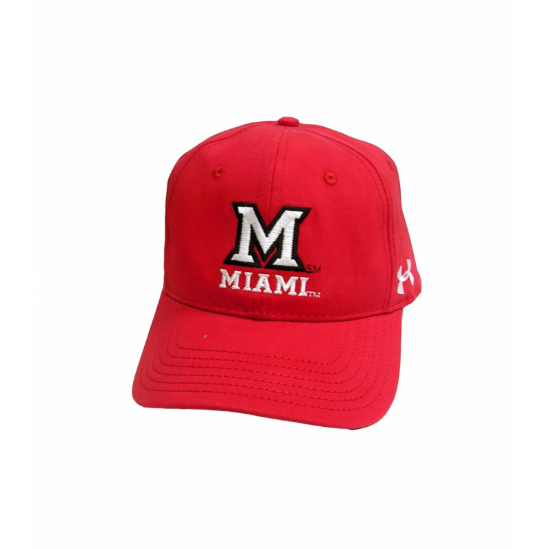 Under Armour Miami University Adjustable Hats