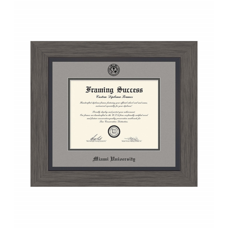 Miami University Graystone Diploma Frame 11