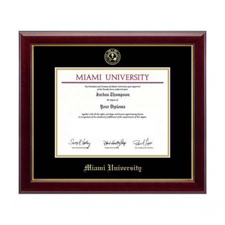 Miami University Gallery Diploma Frame 5