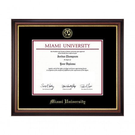 Miami University Regency Diploma Frame 2