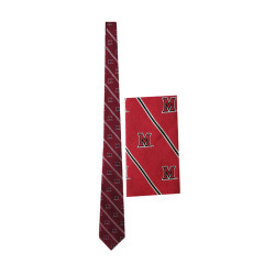 Miami University neck tie