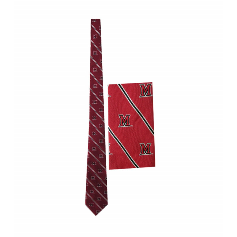Miami University neck tie