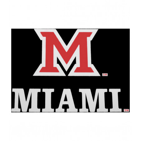 Block M over Miami Decal