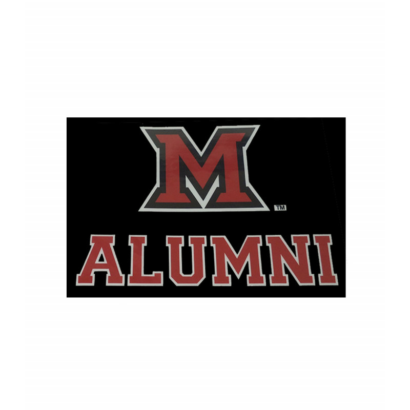 Color Shock M over Alumni Decal