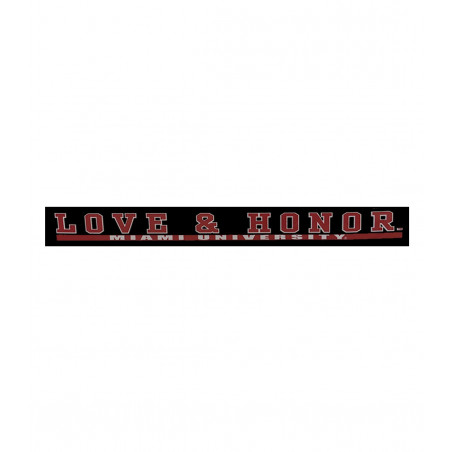 Love and Honor Color Shock Miami Decal