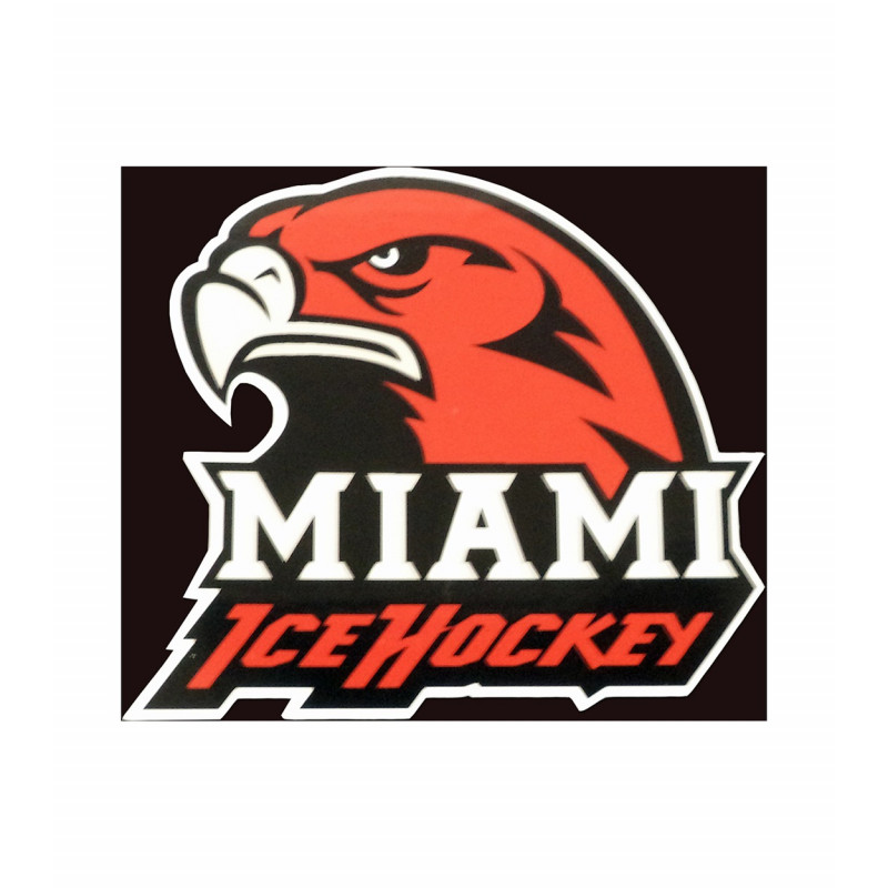 Miami Ice Hockey Decal