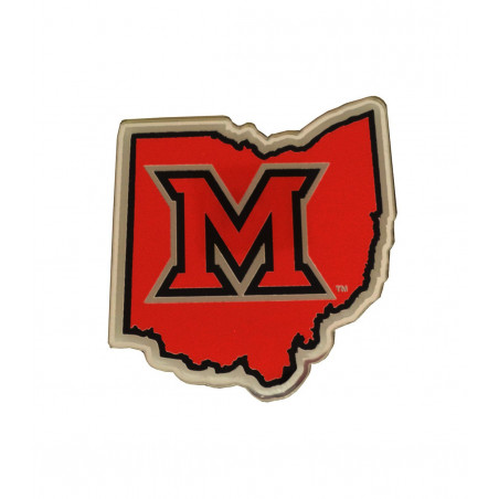 Miami University State Auto Emblem