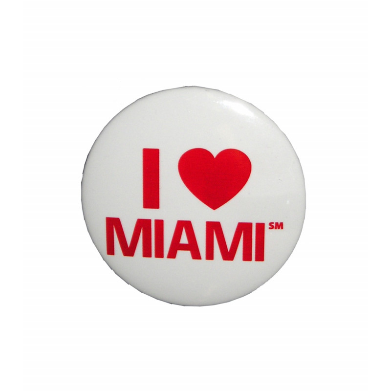 I Heart Miami Button