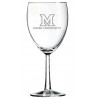 Miami University 12oz Wine Glass