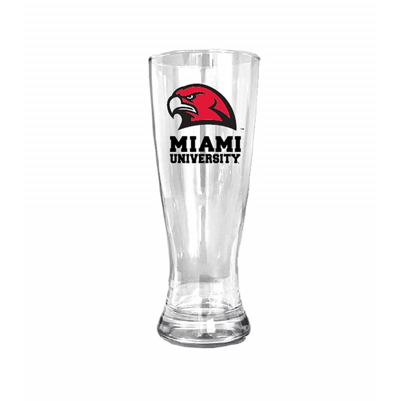 Miami University RedHawks 23oz. Pilsner Glass