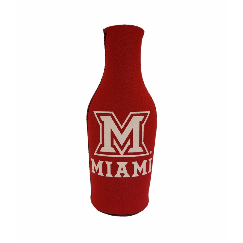Miami RedHawks Bottle Koozie