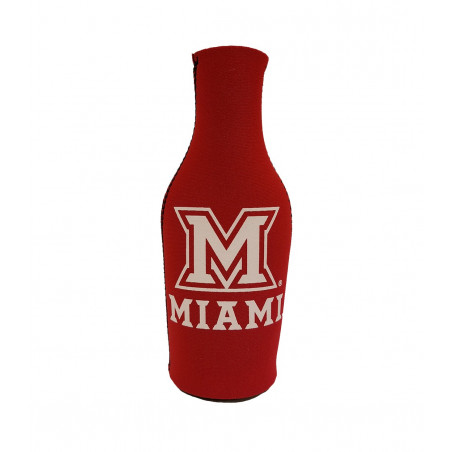 Miami RedHawks Bottle Koozie