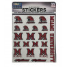 Miami University Assorted Sticker Sheet