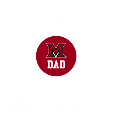 Miami University Dad Button