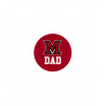 Miami University Dad Button