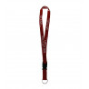 Miami Repeating Red Lanyard