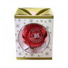 Miami University Glitter Glass Ball Christmas Ornament