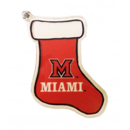 Miami University Stocking Ornament