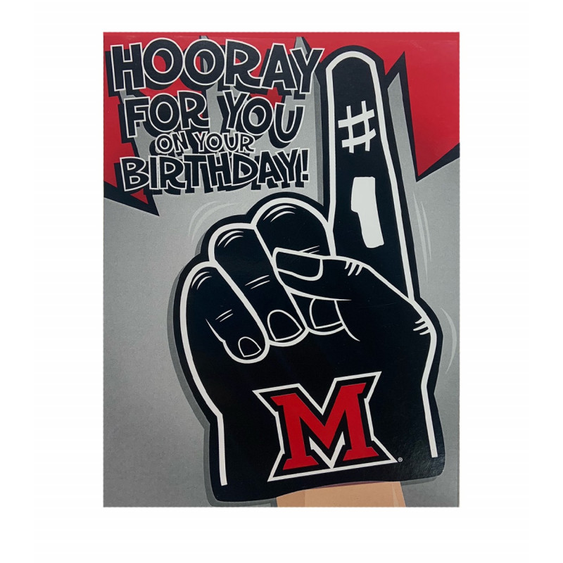 Miami Hooray for You Birthday card