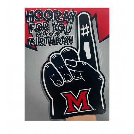 Miami Hooray for You Birthday card