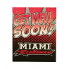 Miami RedHawks Get Well Soon Card