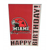 Miami RedHawks Happy Birthday Card