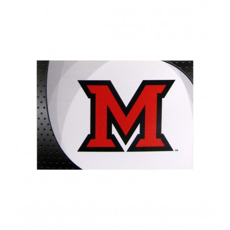Miami University Fanatic Cards White M Logo Card