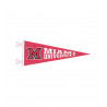 Miami University 9x24" Felt Pennant with M-Logo
