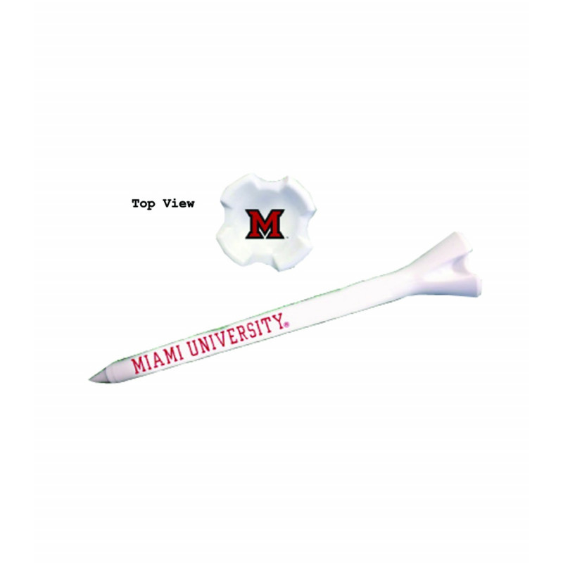 Miami University Golf Tees 10 Pack