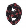 Black Miami University Infinity Scarf